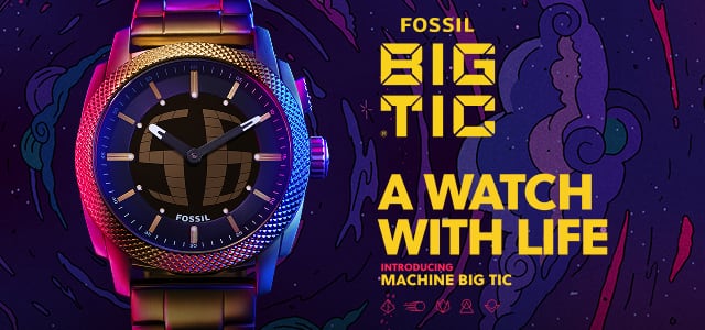 Fossil big Tic | Available Now at F.Hinds